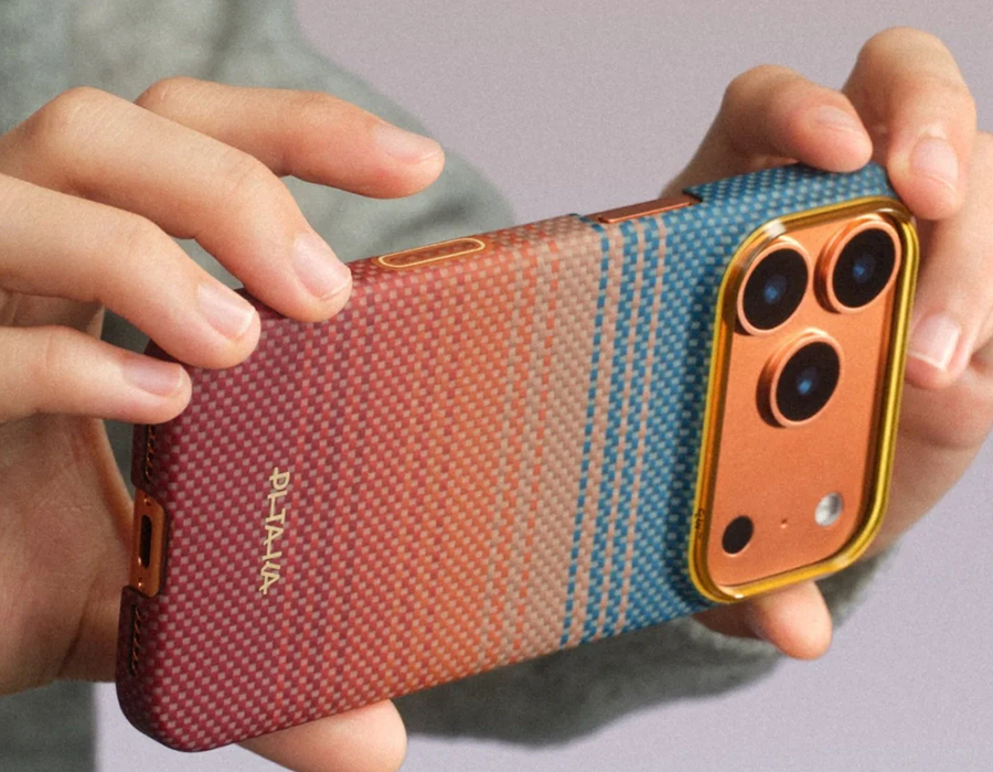 Чехол Pitaka Edge Case with PitaTap for iPhone 17 Pro Max - California Dream-02