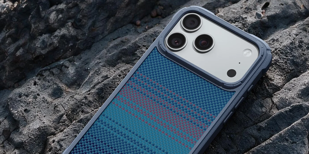 Чохол Pitaka Cairn Case for iPhone 18 Pro/17 Pro - Midnight (KI1803CP2)