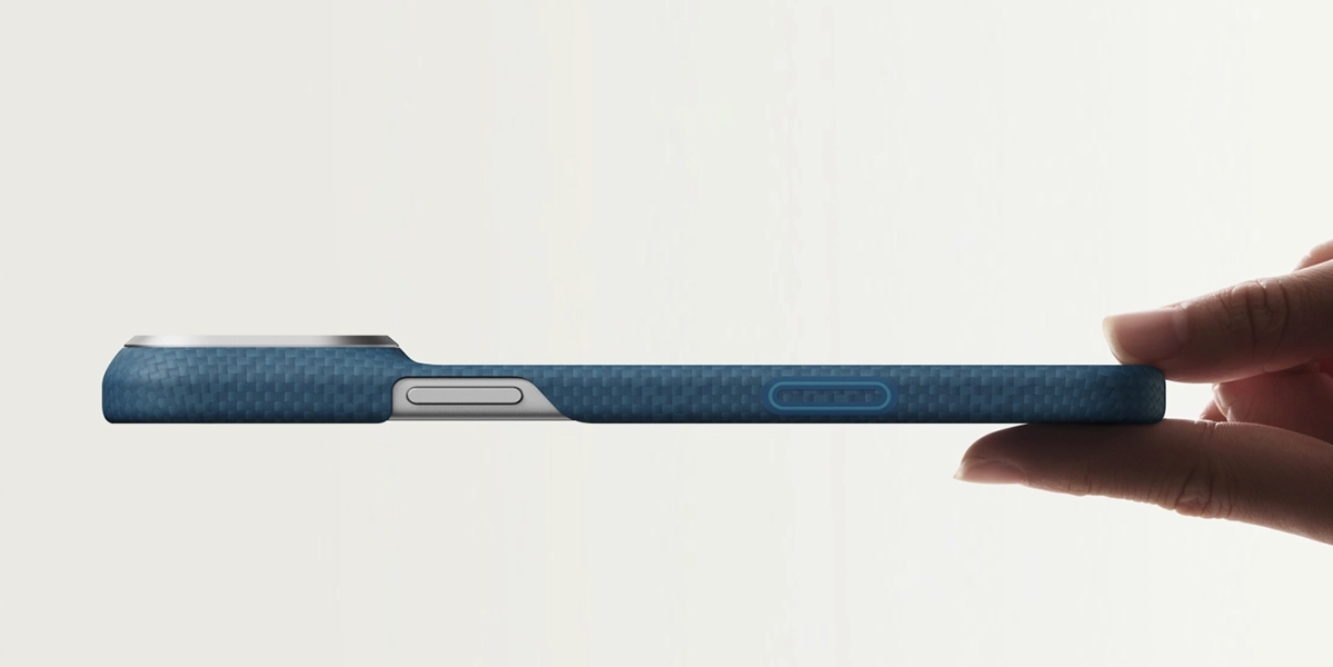 Чохол Pitaka Edge Case for iPhone 18 Pro/17 Pro - Abyss Blue