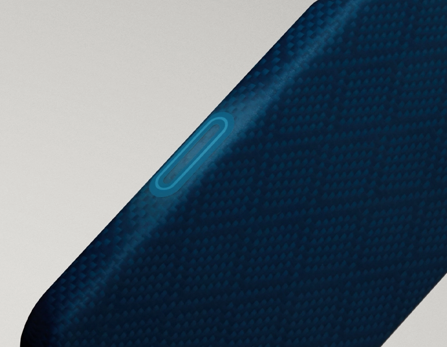 Чохол Pitaka Edge Case for iPhone 18 Pro/17 Pro - Abyss Blue