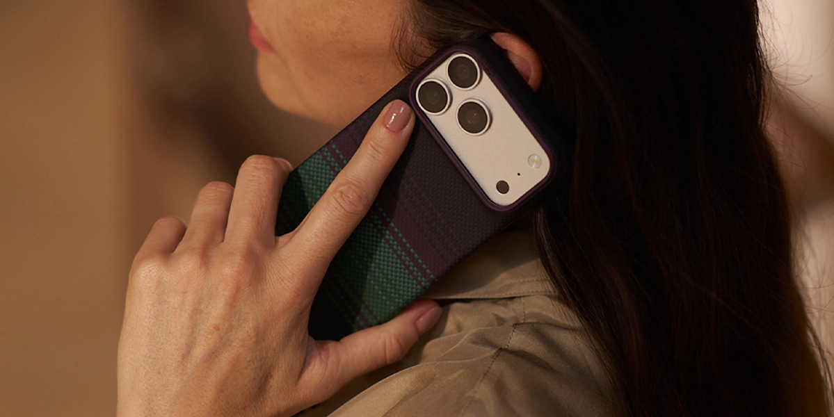 Чохол Pitaka Edge Case for iPhone 18 Pro/17 Pro - Midnight (KI1803P)