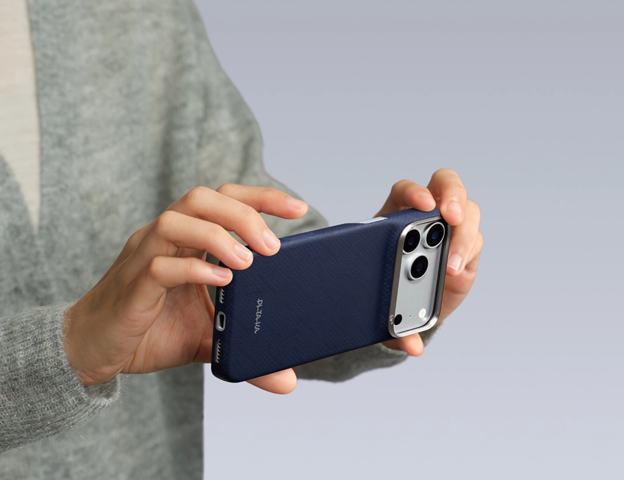 Чохол Pitaka Edge Case for iPhone 18 Pro/17 Pro - [PTK Weaving] Charoite Purple