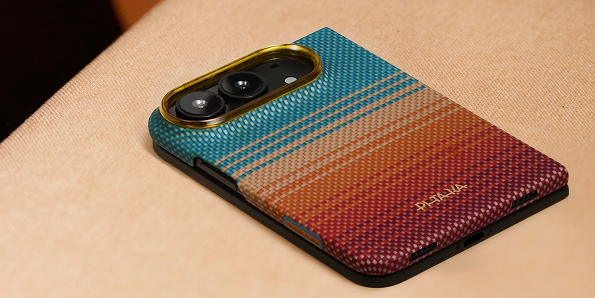 Чохол Pitaka Summa Case for iPhone Duo - California Dream-01