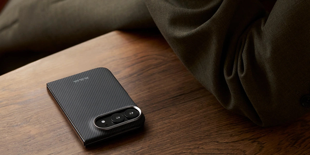 Чохол Pitaka Summa Case for iPhone Duo - 600D Black/Grey [Twill]