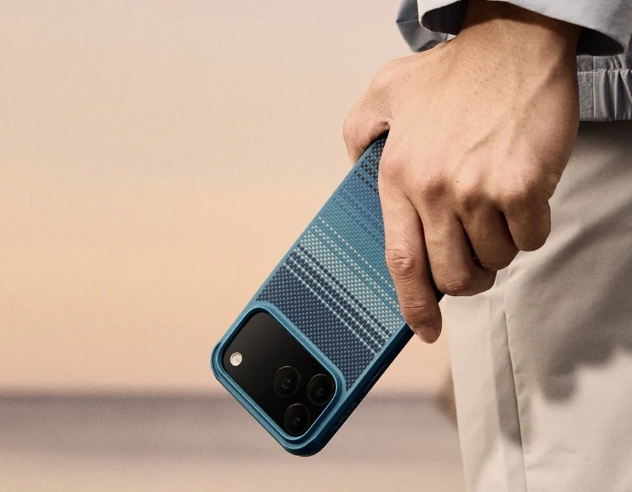 Pitaka Aramid ProGuard Case – новая серия Weaving+ с дизайном в синих тонах от заката до луны