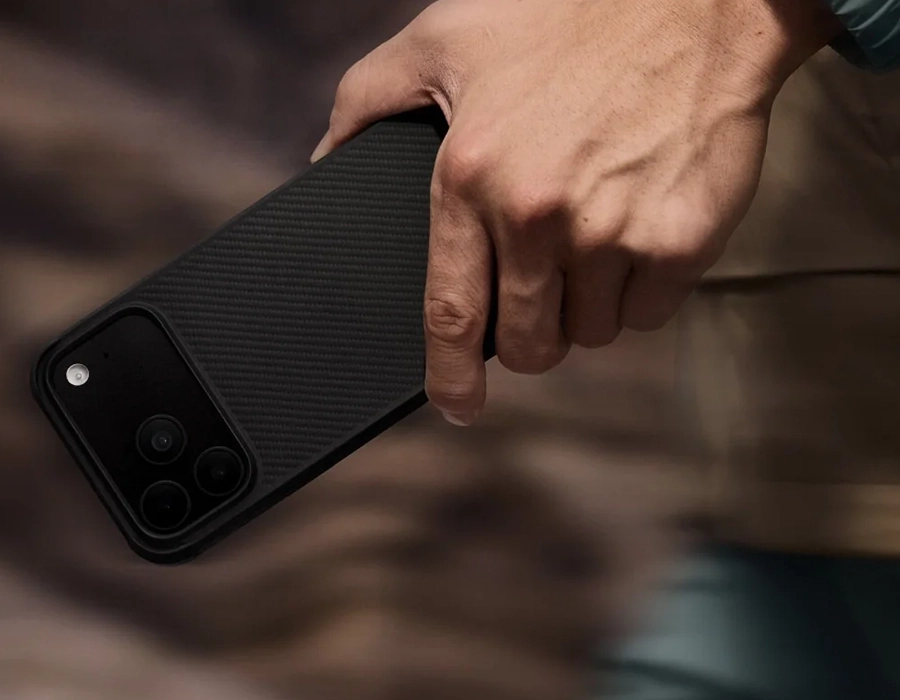 Pitaka Aramid ProGuard Case – премиум-плетение с шелковистой текстурой, приятной на ощупь