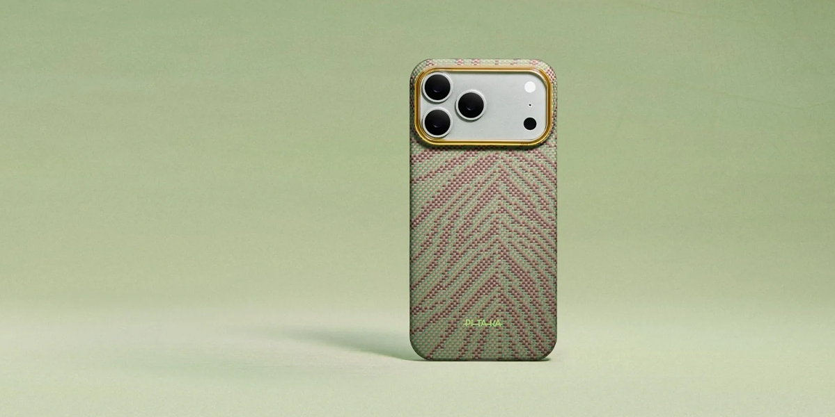 Чохол Pitaka Edge Case with PitaTap for iPhone Air - Burning Orange