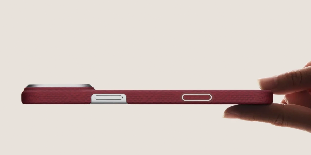 Чехол Pitaka Edge Case for iPhone Air - Harvard Crimson (PH1701A)