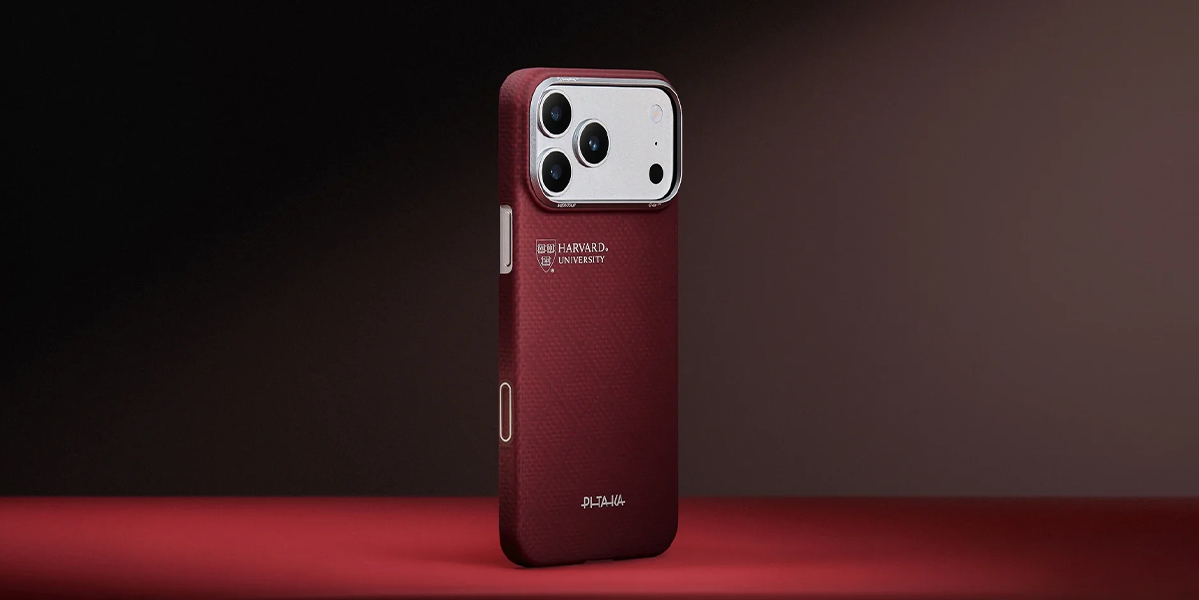 Чехол Pitaka Edge Case for iPhone Air - Harvard Crimson (PH1701A)