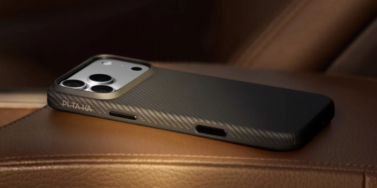 Чохол Pitaka Summa UltraGuard Case for iPhone 16 Pro Max - 600D Black/Grey [Twill] (KI1603PMPA)