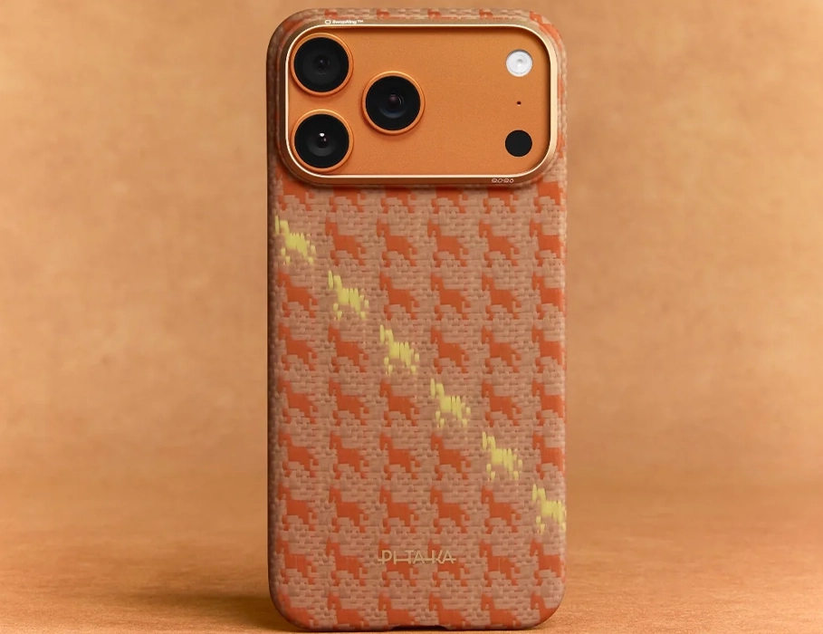 Чохол Pitaka Ultra-Slim Case with PitaTap for iPhone 17 Pro - Indigo