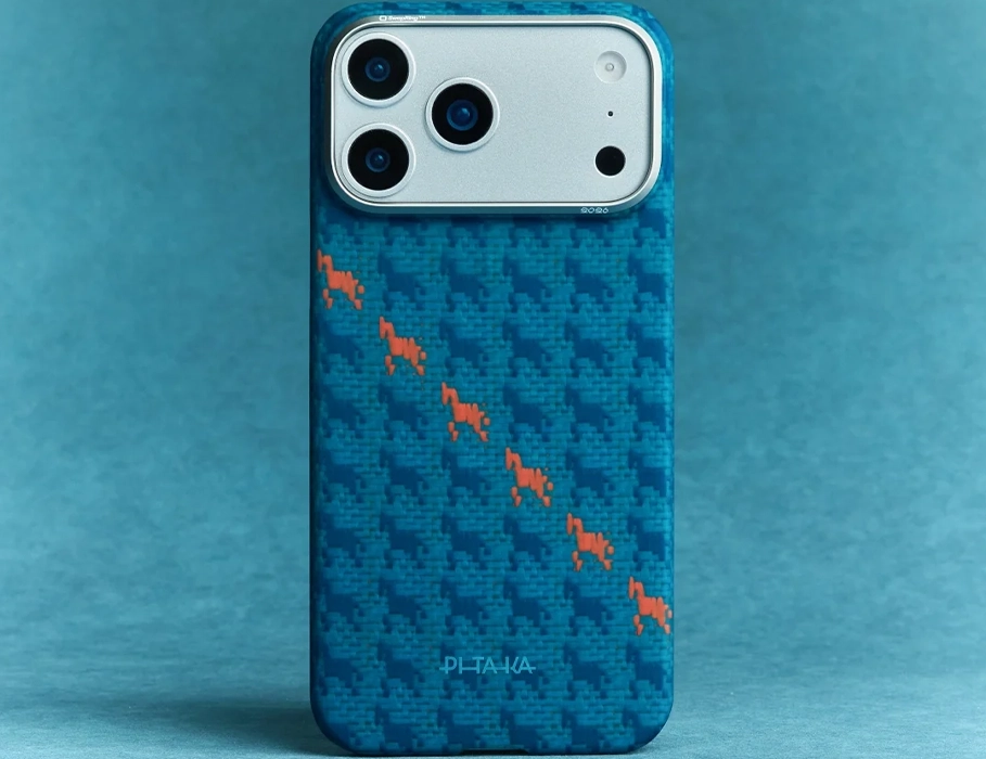 Чохол Pitaka Ultra-Slim Case with PitaTap for iPhone 17 Pro - Indigo