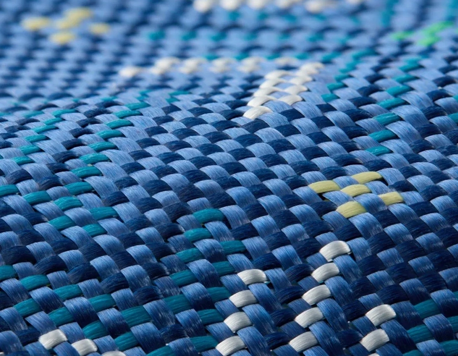 Чохол Pitaka Ultra-Slim Case with PitaTap [Threads of Winter] for iPhone 17 Pro - Navy (TWC202504)