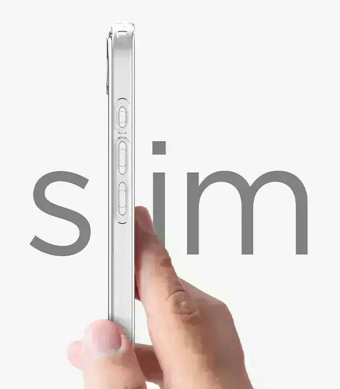 Прозорий тонкий чохол Spigen Ultra Hybrid на iPhone з видимим дизайном пристрою