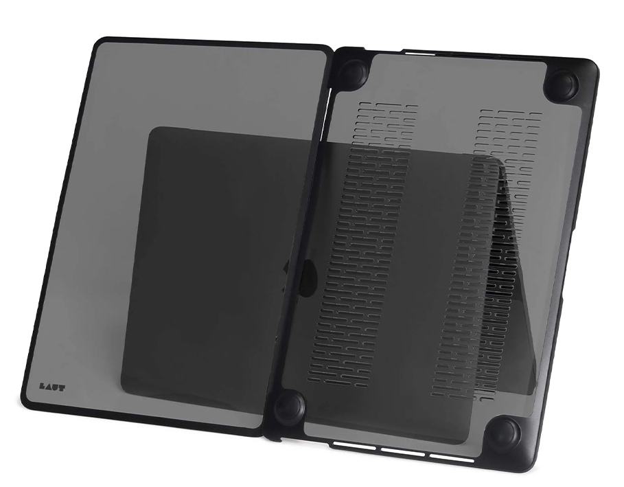 Чехол-накладка LAUT HUEX PROTECT case для MacBook Neo - Black (L_MBN_HPT_BK)