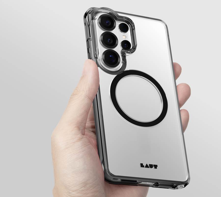 Чехол LAUT CRYSTAL FLURO case for Samsung Galaxy S26 Ultra - Black (L_S26L_CF_UB)