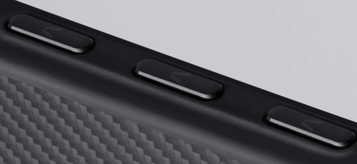 Чехол Pitaka Aramid ProGuard Case with Aaron Button for Samsung Galaxy S26 Ultra - 600D Black/Grey [Twill] (PBS2601U)