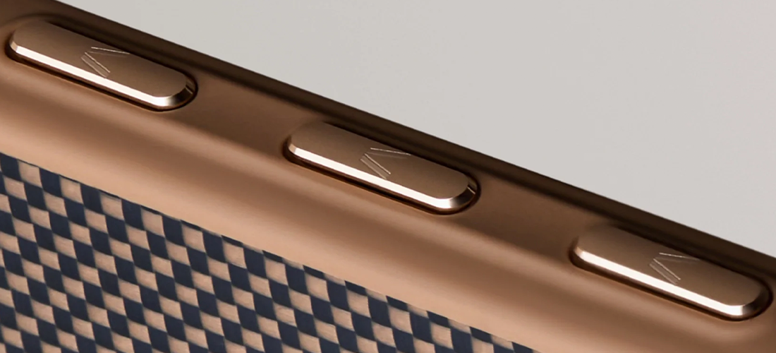 Чехол Pitaka Aramid ProGuard Case with Aaron Button for Samsung Galaxy S26 Ultra - Moonrise (PBS2604U)