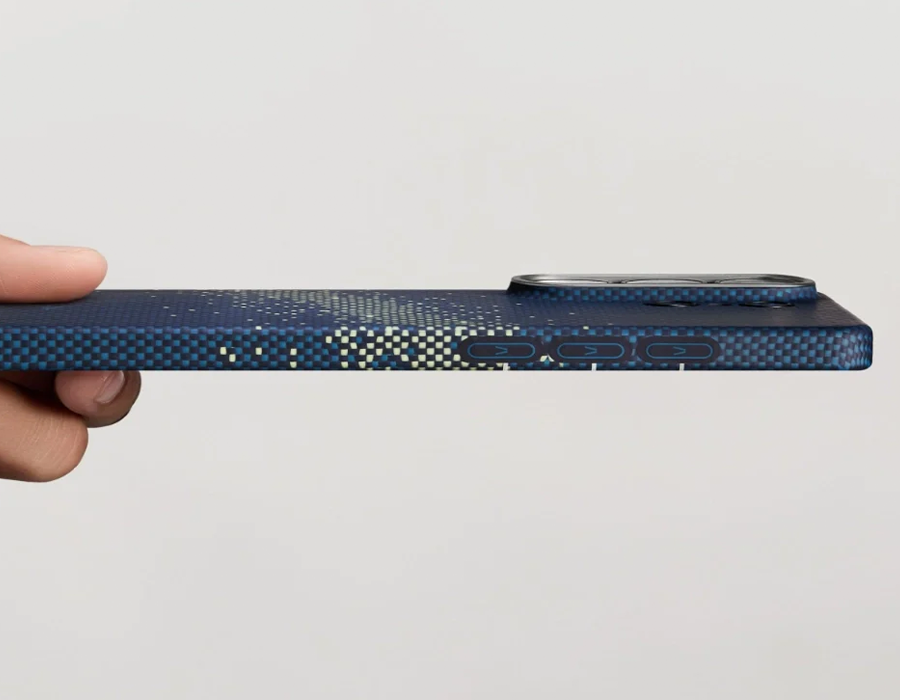 Чехол Pitaka Edge Ultra-Slim Case with Aaron Button for Samsung Galaxy S26 Ultra - Milky Way Galaxy (KS2605U)