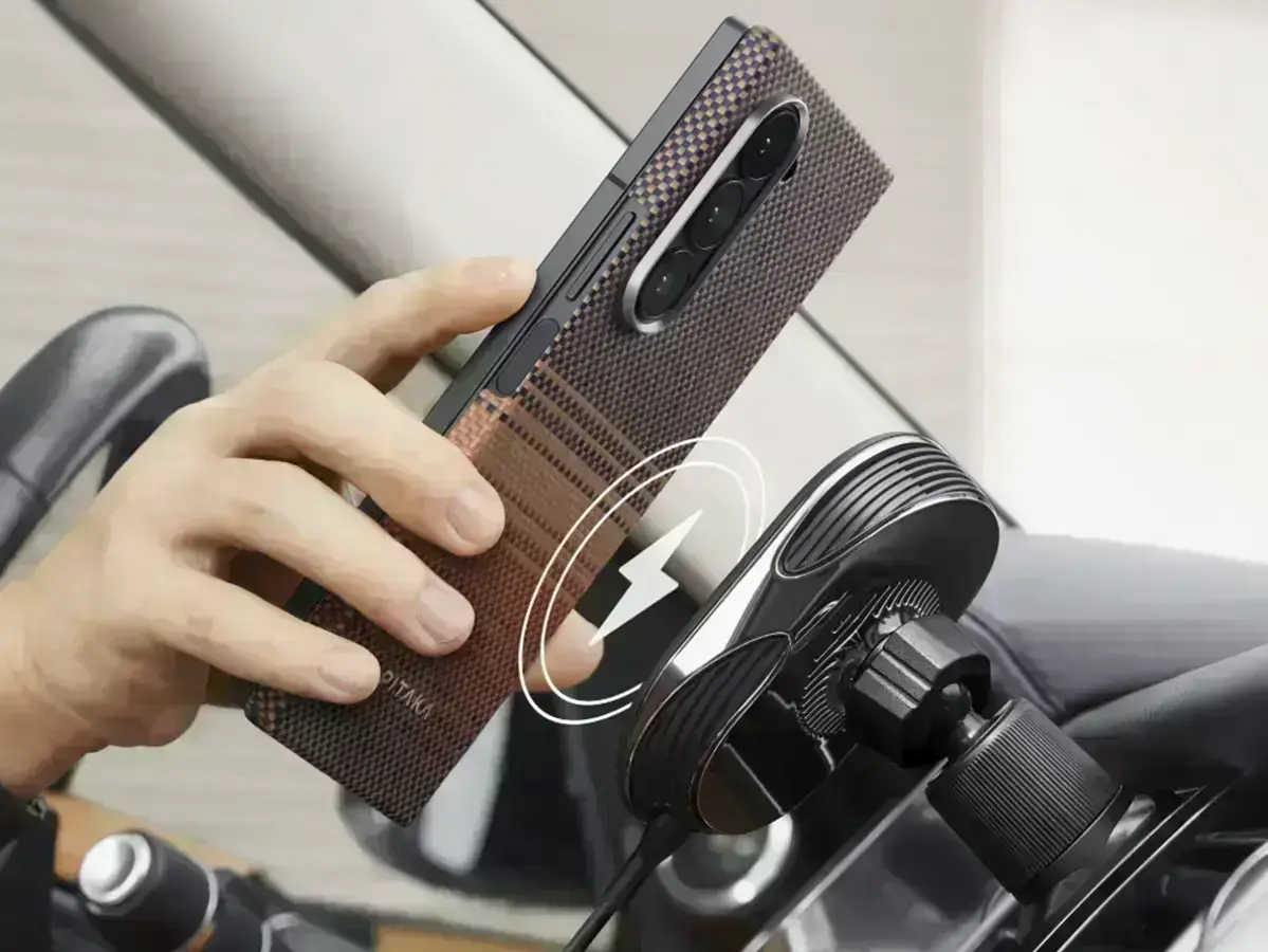 Чохол Pitaka MagEZ Case 5 для Samsung Galaxy Fold 6, задній вигляд