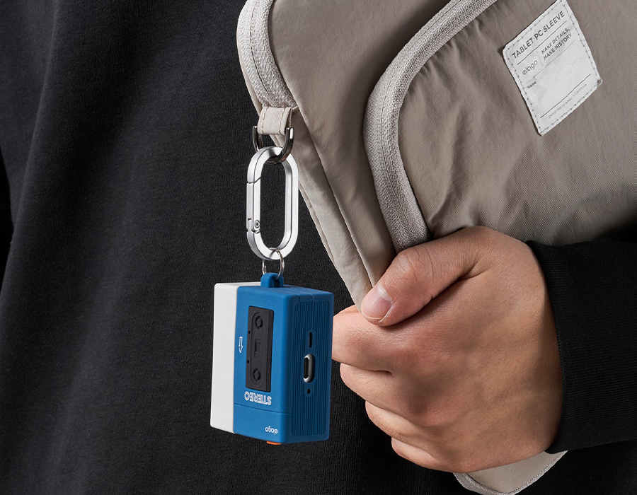 Чехол Elago Cassette Player Hang Case for AirPods Pro 3rd Gen - Blue (EAPP3CST-HANG-BL)