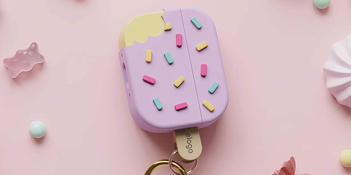 Чохол Elago Ice Cream Hang Case Classic for Airpods Pro 3rd Gen - Lavender (EAPP3ICE-HANG-LV)