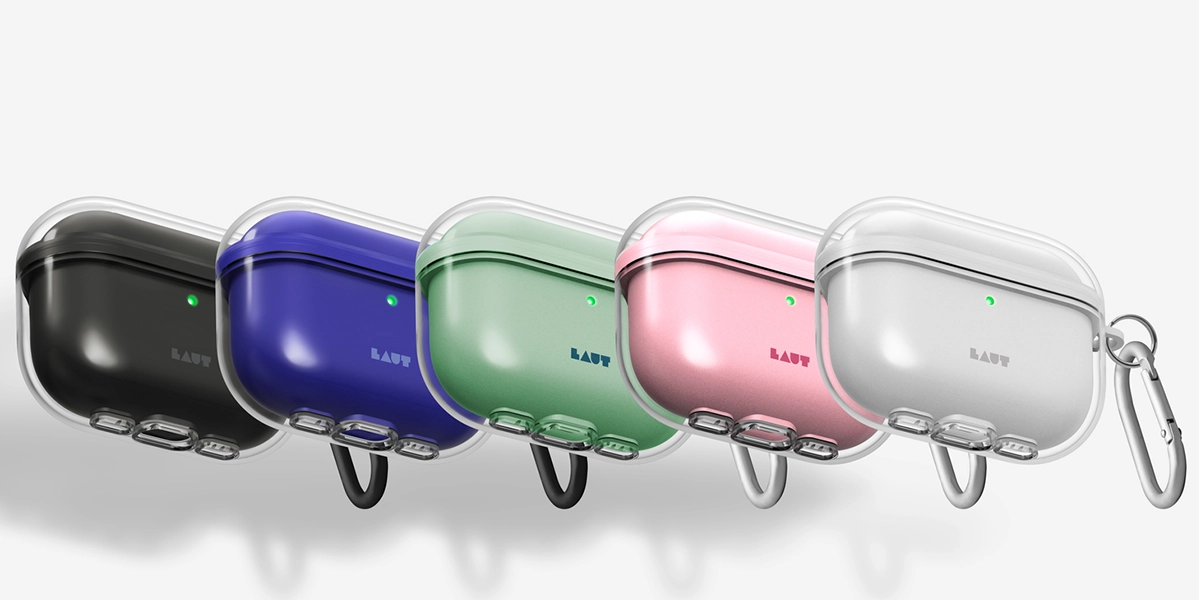 Чехол LAUT AERO PROTECT для AirPods Pro 3 - Aqua Mint (L_APP3_AP_MT)