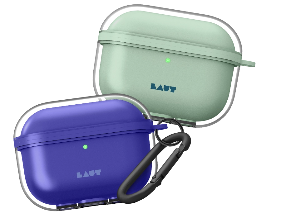 Чехол LAUT AERO PROTECT для AirPods Pro 3 - Aqua Mint (L_APP3_AP_MT)
