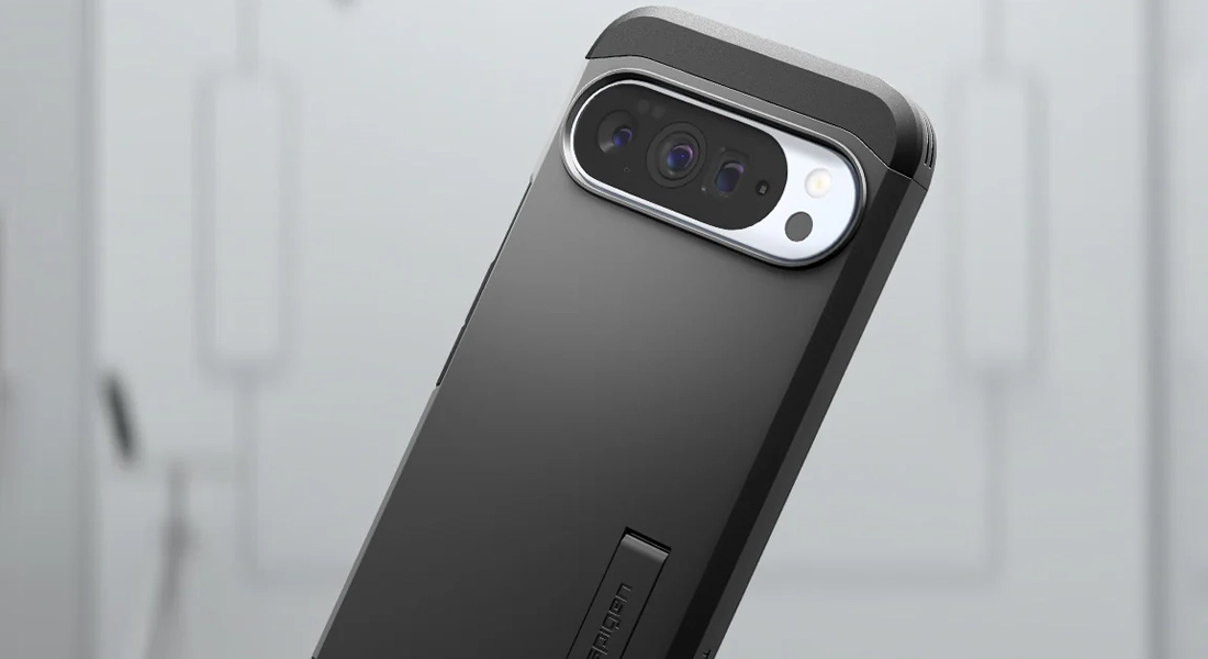 Чохол Spigen Tough Armor AI для Google Pixel із покращеним захистом і підставкою