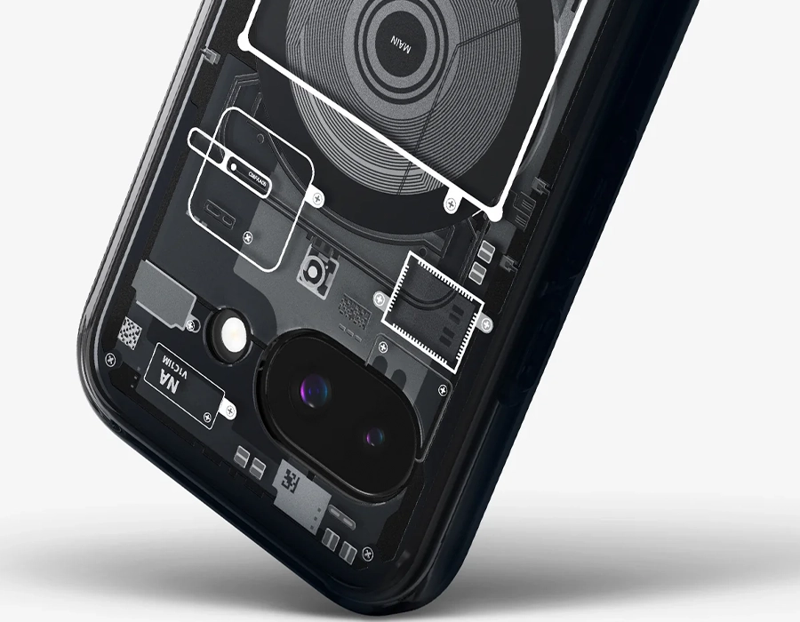 Чохол Spigen Ultra Hybrid Zero One під час падіння