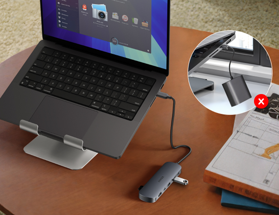 Багатопортовий адаптер Anker Nano 7-in-1 USB-C Hub (A83D2HA1)