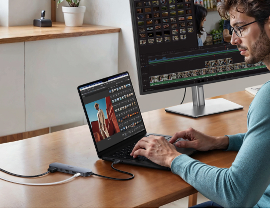 Багатопортовий адаптер Anker Nano 7-in-1 USB-C Hub (A83D2HA1)