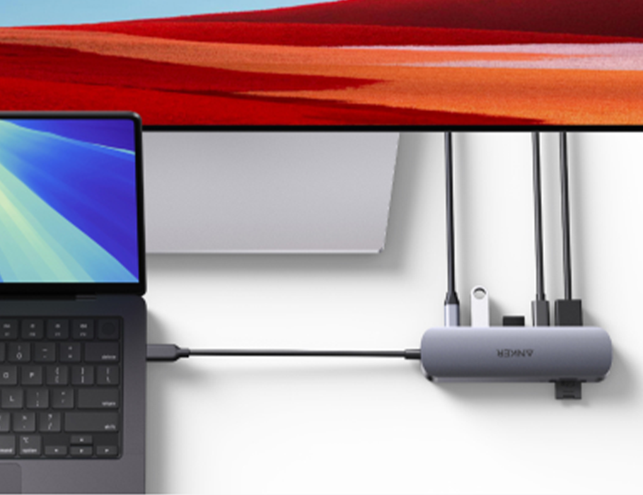 Багатопортовий адаптер Anker Nano 7-in-1 USB-C Hub (A83D2HA1)