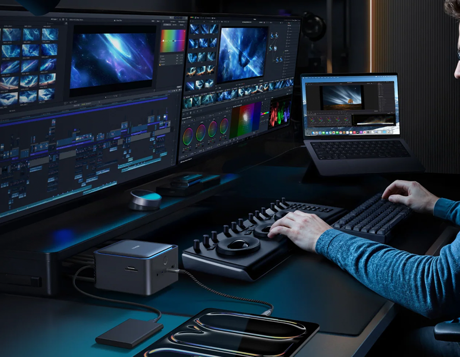 Док-станция Anker Prime TB5 Docking Station 14-in-1, 8K, Thunderbolt 5 (A83B53A1)