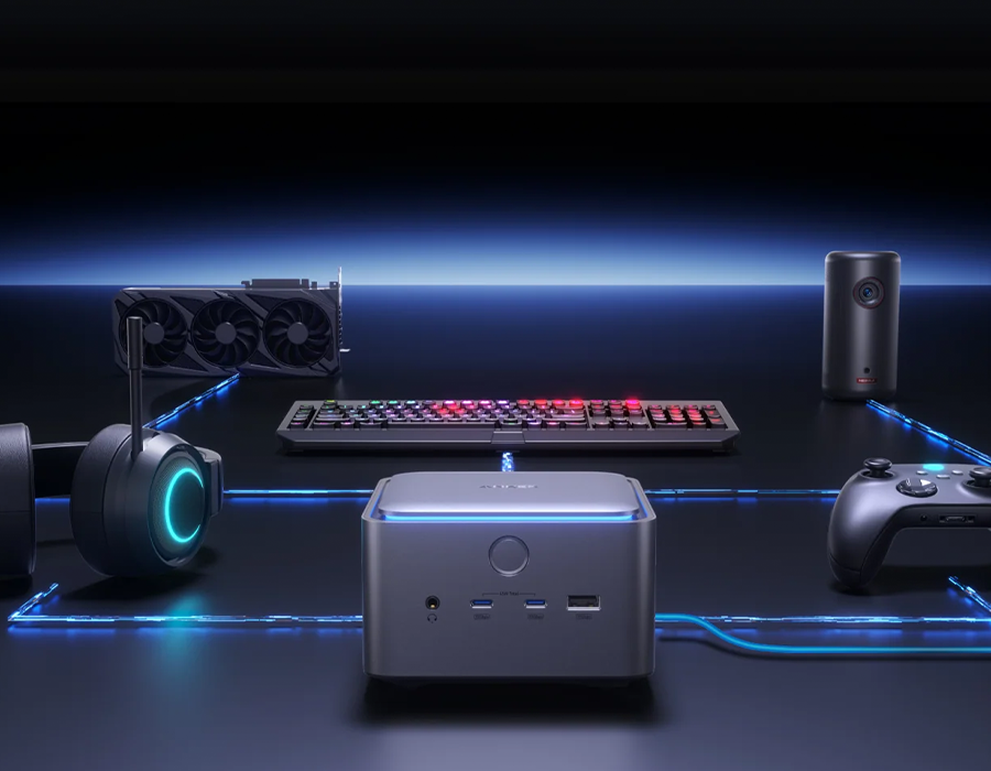 Док-станция Anker Prime TB5 Docking Station 14-in-1, 8K, Thunderbolt 5 (A83B53A1)