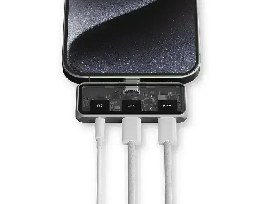 Satechi Mobile XR Hub з різними портами для універсального підключення