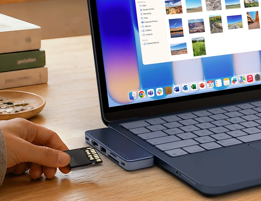 USB-C хаб Satechi Snap Hub - Blush (ST-HUSNP)