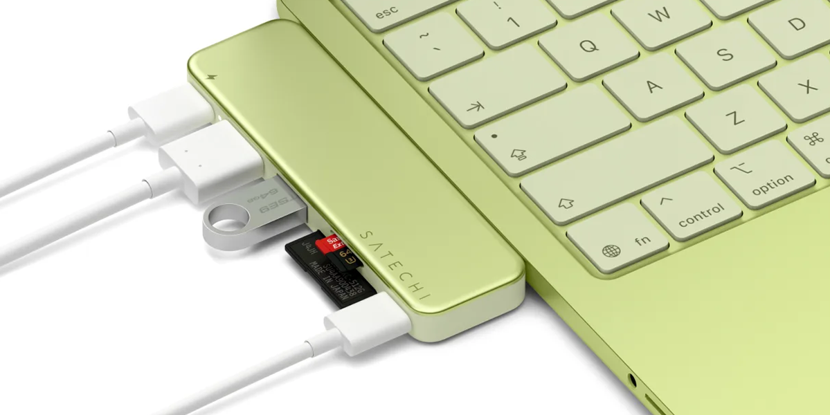 USB-C хаб Satechi Snap Hub - Blush (ST-HUSNP)