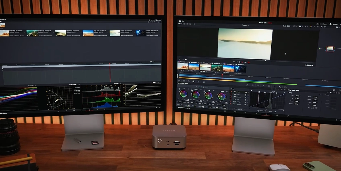 Док-станція з SSD енкловером Satechi Thunderbolt 5 CubeDock with SSD Enclosure (ST-DT5CES-US)