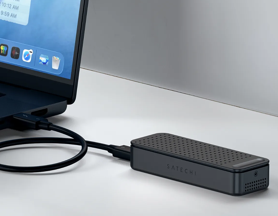 Зовнішній корпус для SSD Satechi DotDisk 80Gbps SSD Enclosure - Silver (ST-EDD80S)