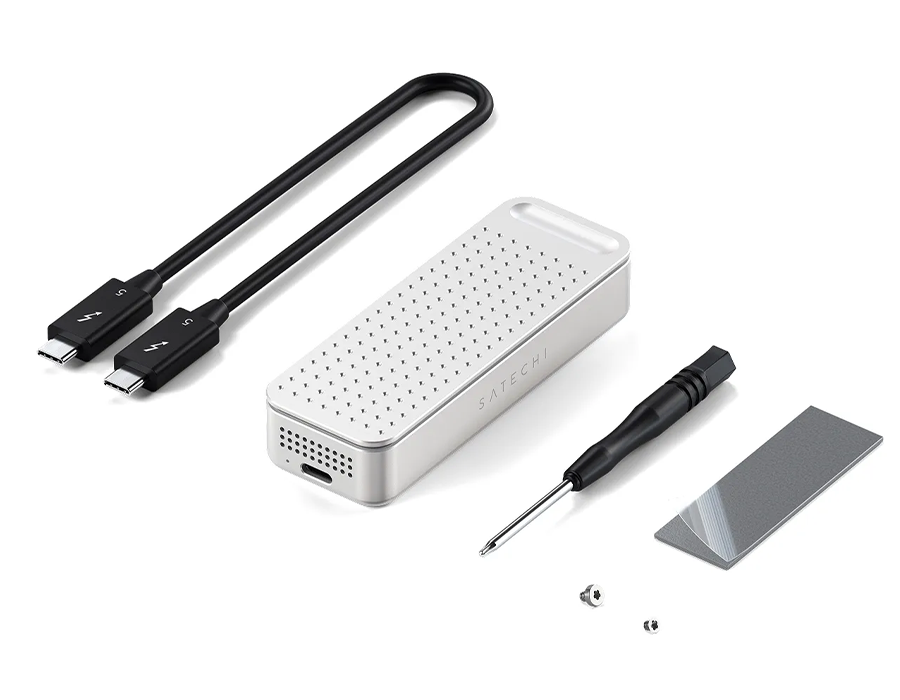 Зовнішній корпус для SSD Satechi DotDisk 80Gbps SSD Enclosure - Silver (ST-EDD80S)