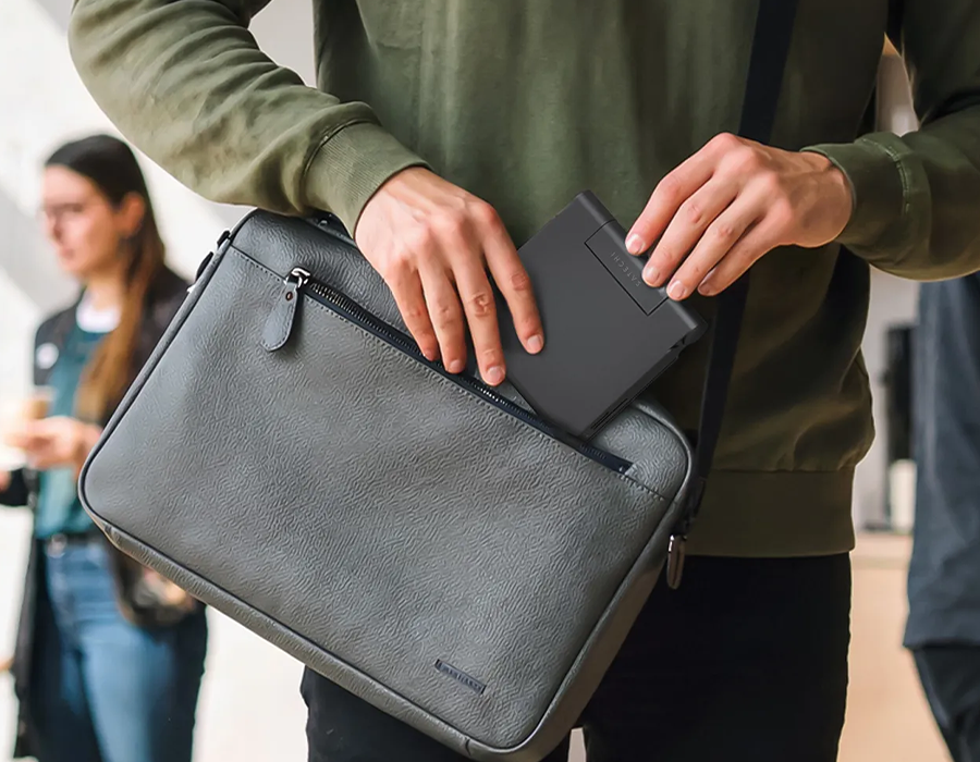 Хаб-підставка для планшета Satechi OntheGo Foldable Stand Hub - Space Black (ST-GOTGFC)