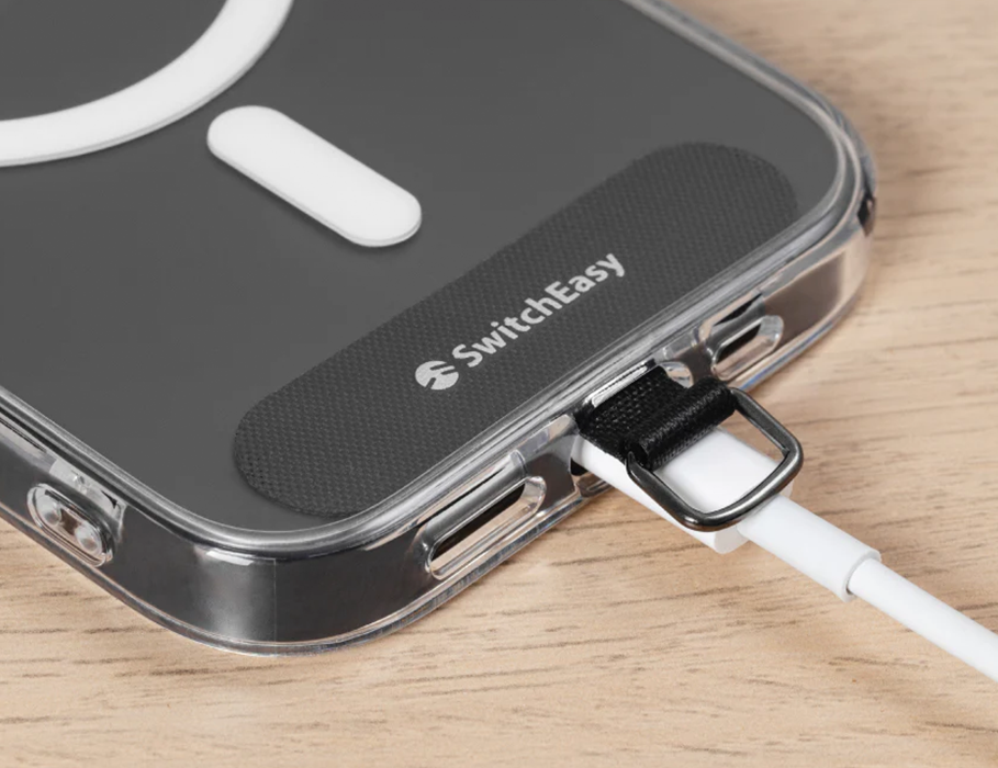 Ремінець через плече SwitchEasy with EasyStrap Card 20 мм - Dark Black (SPHIPH220DK23)