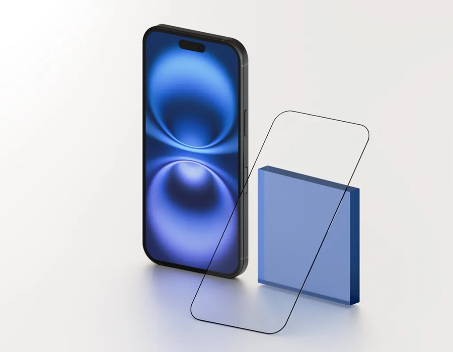 Защитное стекло Wellari для iPhone 17 Pro 3D Full Screen