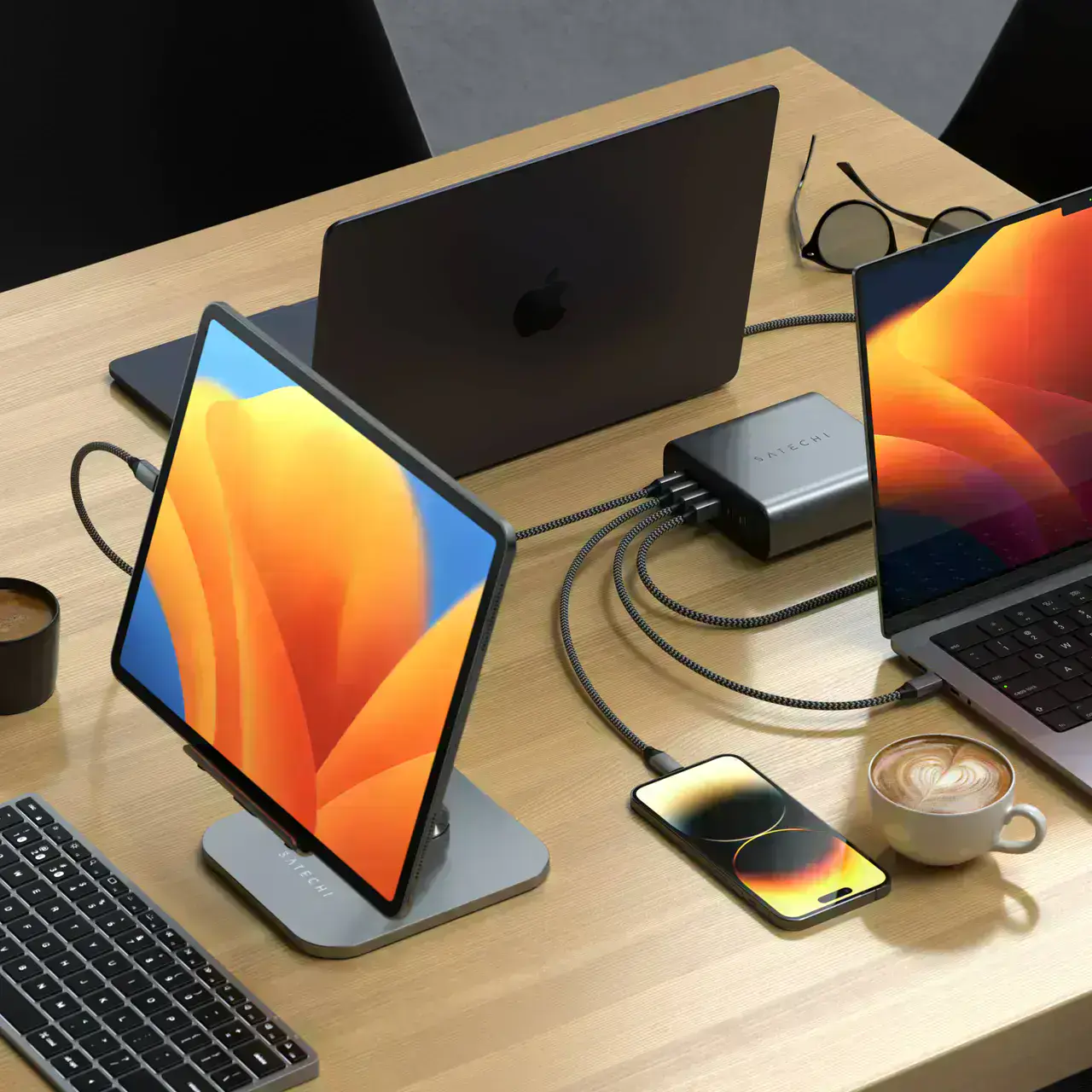 satechi-200w-6-port-usb-c-pd-gan-charger-st-c200gm-us-5