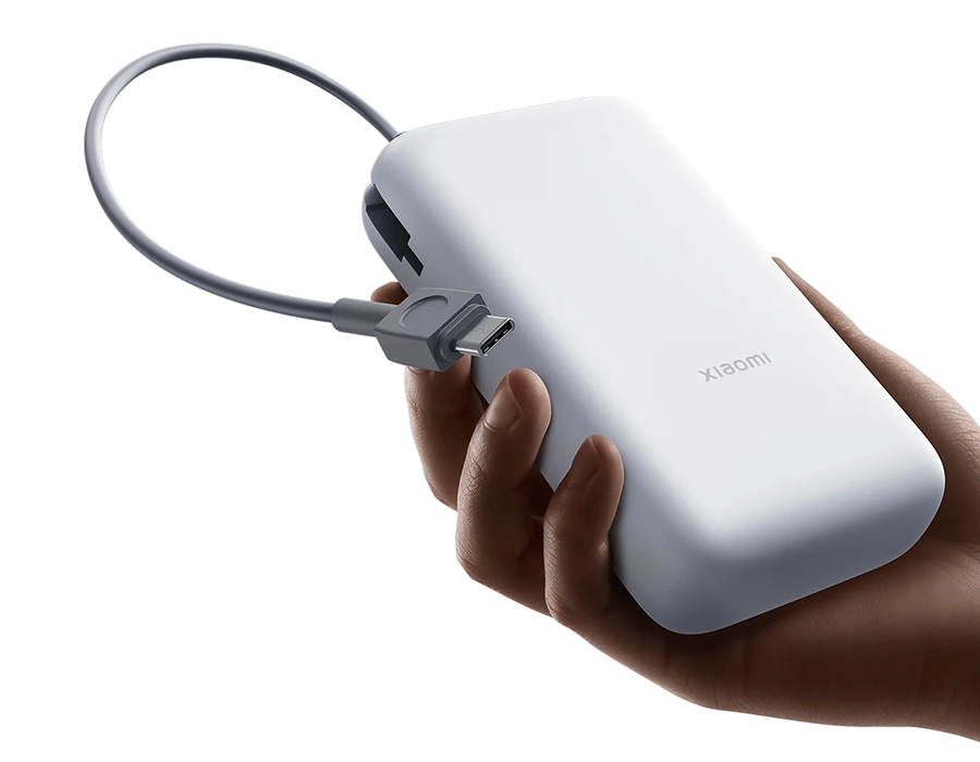 Зовнішній акумулятор [павербанк] Xiaomi Power Bank Integrated Cable 20000mAh 22.5W - Dark Gray (BHR9740GL)