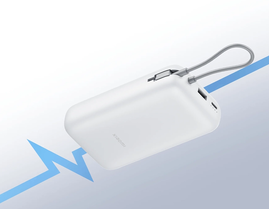 Зовнішній акумулятор [павербанк] Xiaomi Power Bank Integrated Cable 20000mAh 22.5W - Dark Gray (BHR9740GL)