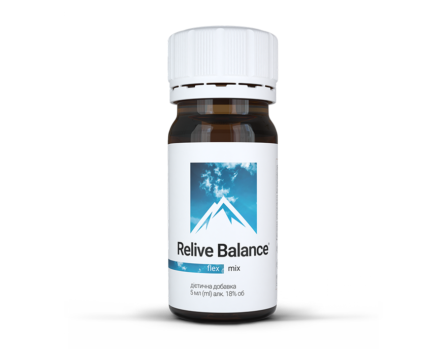 Дієтична добавка Relive Balance Flex - 60 флаконів/30-денний курс