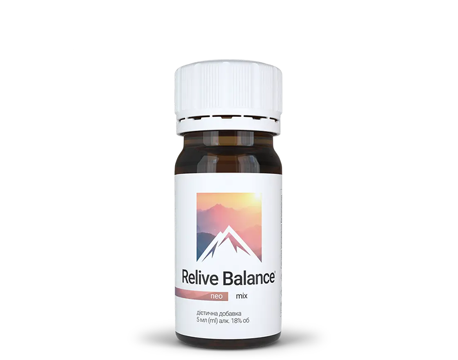 Дієтична добавка Relive Balance Neo - 60 флаконів/30-денний курс