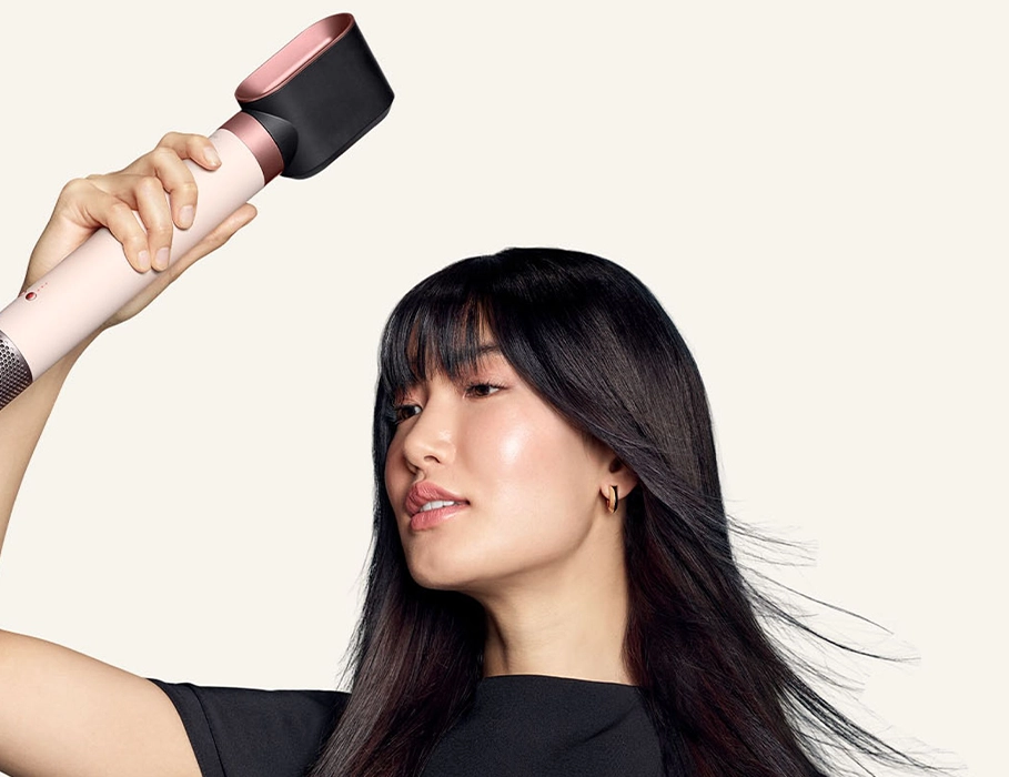 Мультистайлер-фен Dyson Airwrap Co-anda2x Multi-styler & Dryer Curly+Coily - Ceramic Pink/Rose Gold (492480-01) EU